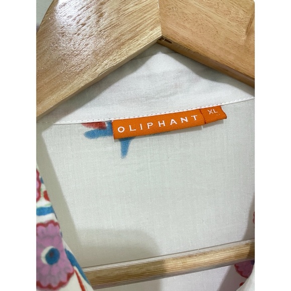 EUC Oliphant Marigot Shirt Dress Maxi Dress, Size XL - Picture 13 of 15